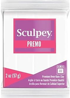 Sculpey Polyform Premo 2oz 5001 White 39005001