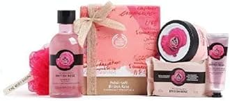 The Body Shop British Rose Pampering Essentials Body Yogurt Soap hand cream shower gel Gift SET