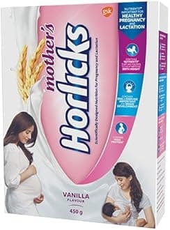 Mother's Horlicks Health and Nutrition Drink - 450 g Refill Pack (Vanilla Flavor)