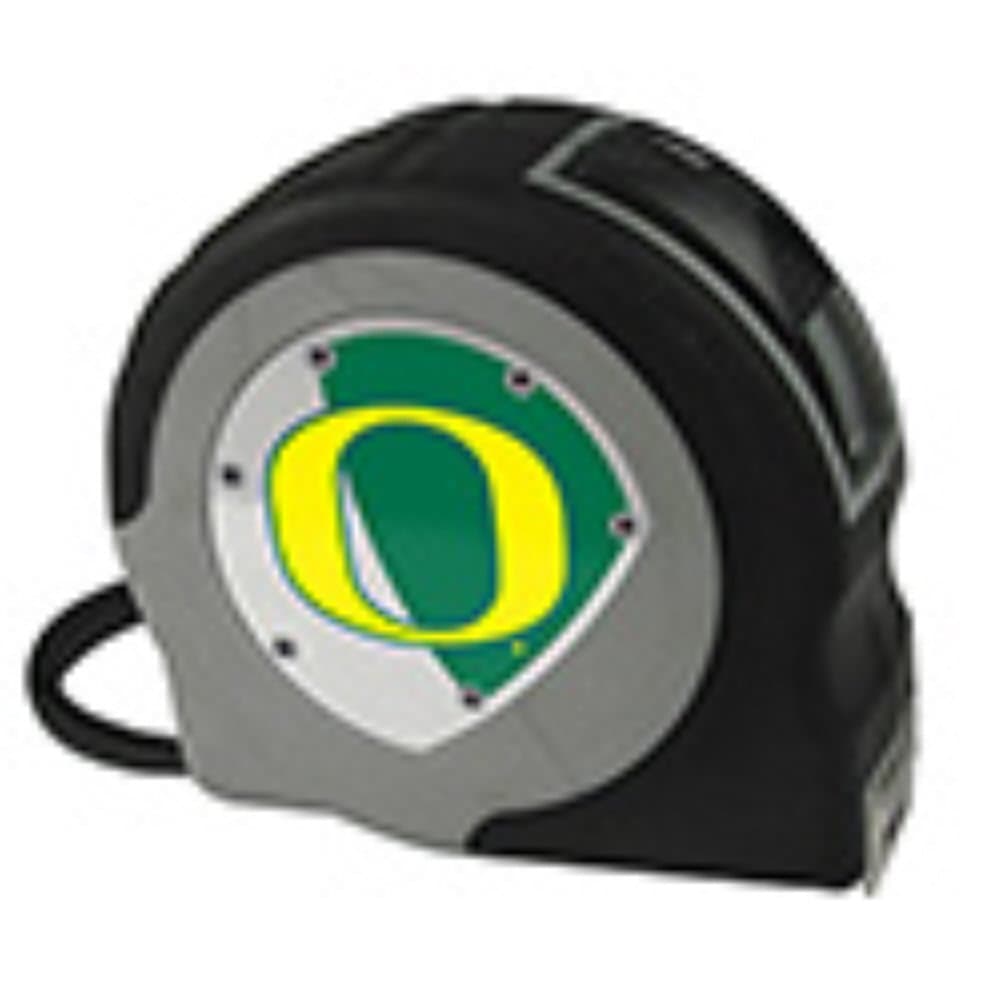 NCAA Licensed Oregon Ducks Team Logo New and Improved 16 Ft. Tape Measure with Rubberized Grip