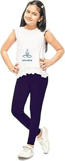 SHIVAYA Premium Cotton Leggings for Girls