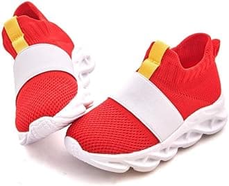 Boys Sneakers Shoes for Kids Boys Girls Red Birthday Fashion Walking Shoes
