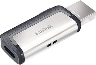 128GB Ultra Dual Drive USB Type-C - USB-C, USB 3.1 - SDDDC2-128G-G46, Gray