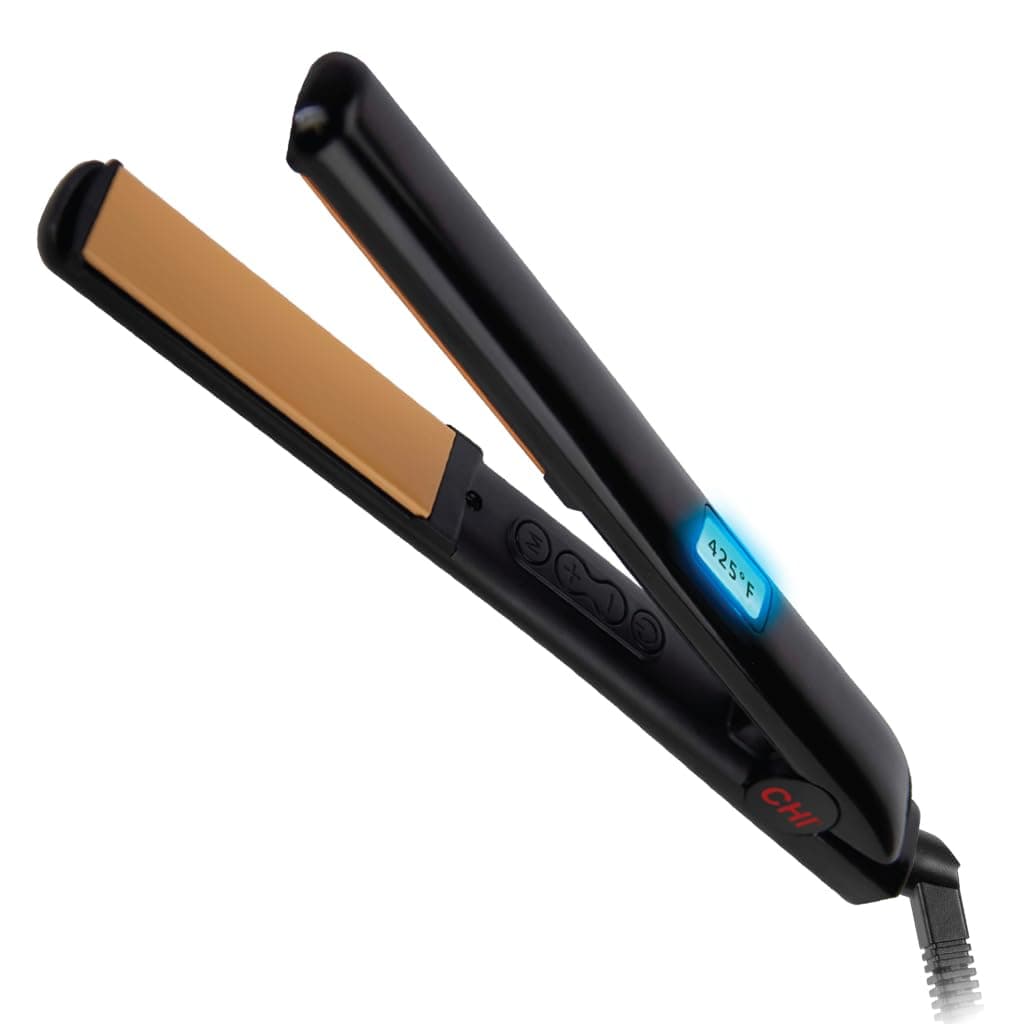CHI Original Digital 1" Digital Ceramic Hairstyling Iron - Delivering Shiny S...