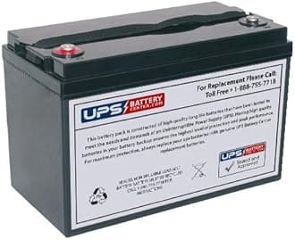 Leoch LPS12-115 12V 100Ah Sealed Lead Acid Replacement Battery