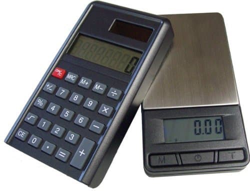 G&amp;G 200 g/0.01 g PC fine scale / pocket scale &amp; calculator (2-in-1), digital kitchen scale, coin scale, gold scale