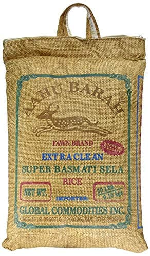 Aahu Barah Super Basmati Rice - 40 lbs
