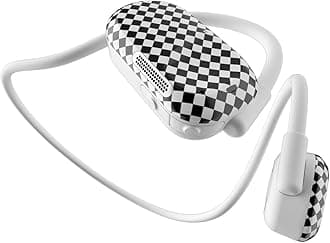 Purity Air Open Ear Headphones - True Air Conduction Wireless Bluetooth Open Ear Earbuds with Dual Mic for iPhone/Android - Secured Long Wearing Comfort, Sports Sweat Resistant (BWHS152)