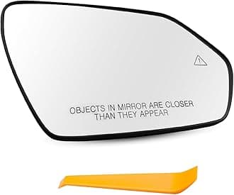 Heated Mirror Glass Passenger Side Fit for Hyundai Elantra 2021-2023, Rearview Mirror with Blind Spot Detection Replace 87621-AB040 87621-AB060 87621-AA070 87621-AA160 87621-AA180