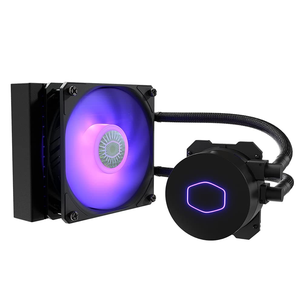 Cooler Master MasterLiquid ML240L RGB V2 CPU Liquid Cooler - Black | Support Intel & AMD CPU Socket AM5, AM4, AM3, LGA1700, 1200, 2066, 1151 | 3rd Gen Dual Chamber Pump | 240mm Close-Loop AIO