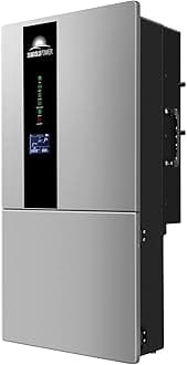 SUNGOLDPOWER 7.6KW 48V Solar Hybrid Inverter,240Vac Split Phase Output Pure Sine Wave,3 MPPTs Inside,Parallel 9 Units,Grid tie Inverter UL1741,Ideal for on/Off Grid(WiFi and BMS COMM)