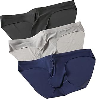 Men's Pouch Trunks Ice Silk Enhance Underwear Briefs Low-Rise Ultra-Thin Bulge Pouch Sport Underpants