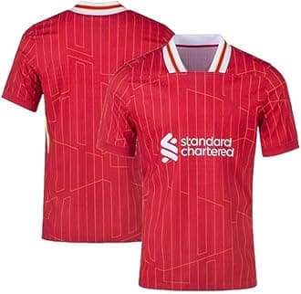 RJMSports llffc Liveerr Football Home Jersey 2024/25 Home White for (Men & Boys)