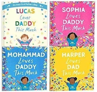 Personalized Book for Dad - You Love Daddy This Much - Gift for Dads - Wonderbly (Hardcover)