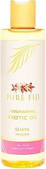 PURE FIJI Nourishing Exotic Body Oil - Natural Coconut Oil for Skin in Bath & SPA with Vitamin E - Body Oil, Massage Oil, Body Lotion For Women and Men, Guava, 8oz