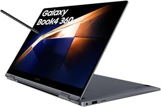 Samsung Galaxy Book4 (360) Laptop with S Pen| 15.6 Inch FHD AMOLED Touch Display | Intel Core 5 | 8 GB RAM | 256 GB SSD | Windows 11 | Aluminium Grey | Works with Galaxy Phone & Tab