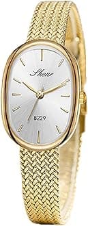 Elegant Watches for Women Oval Ultra-Thin Dial Easy Reader Watch Fashion Wome...