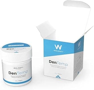 - Waldent DenTemp Moisture Activated Temporary Filling & Sealing Material | Emergency Dental Repair | Quick & Easy Tooth Filling | Non-Toxic & Durable