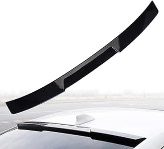 Glossy Black Rear Window Top Roof Spoiler Visor Wing,Fit for Honda Accord 2018 2019 2020 2021 2022 4 Door Sedan,Sporty Look Painted ABS Plastic Material Automotive Parts