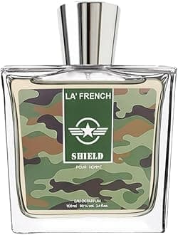 La French Shield Perfume for Men - 100ml | Extra Long Lasting Luxury Perfume Scent | Pour Homme Eau De Parfum | All Day Fragrance | Perfume Gift Pack of 1