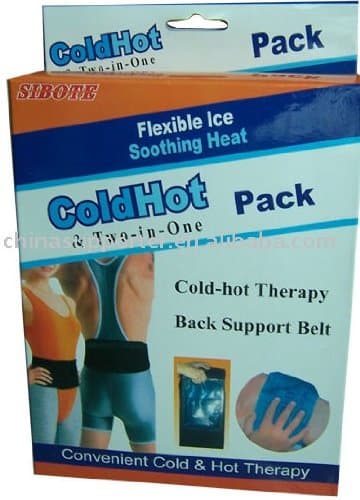 Gel Ice Pack Including Back Support Belt&Gel Bag 2 in1