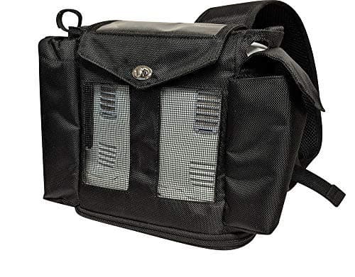 O2TOTES Backpack for Inogen One G3 & Standard OxyGo – Lightweight, Vented, Zippered Bottom, (Does NOT Fit OxyGo Fit or Next)
