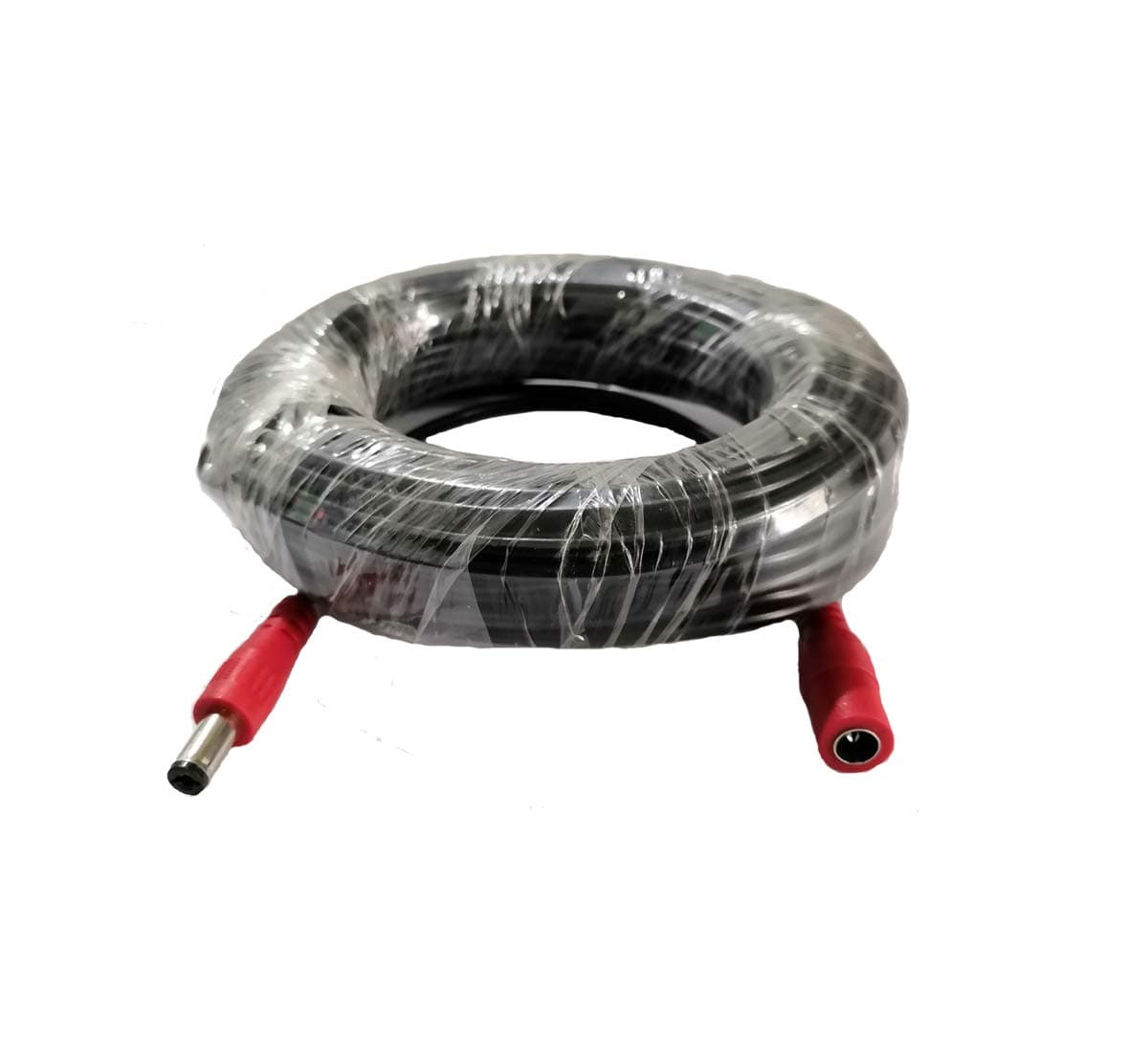 60ft 12V DC Universal Supply Power Extension Cable Cords 2.1mm x 5.5mm Plug Power Extension Cords Cables Compatible with 12V Power Adaper for Home Security Camera IP Camera DVR NVR 18M