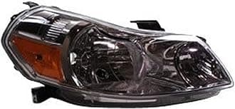 TYC Right Headlight Assembly Compatible with 2007-2013 Suzuki SX4