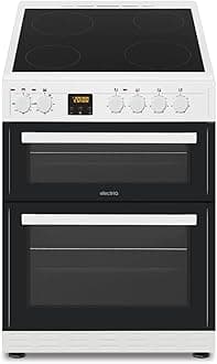 electriQ 60cm Electric Cooker - White