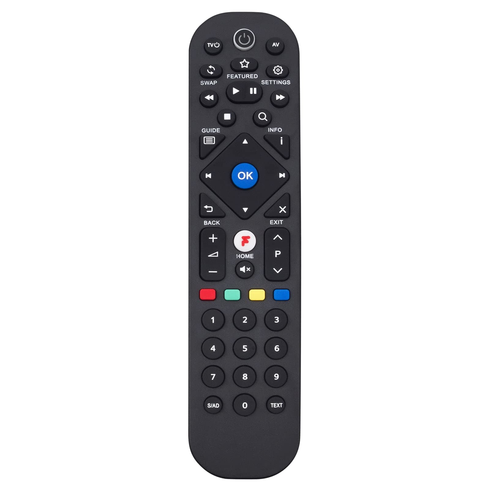ALLIMITY Replace Control Remote Fit for Manhattan Freeview Play 4K Smart T3 T-3