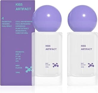 2Pcs Probiotic Oral Spray for Long-Lasting Freshness,Alcohol-Free Oral Spray with Probiotics for Breath Care,Convenient Travel-Sized Breath Spray (20ml/0.68floz)