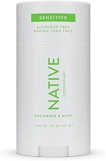 (Mint & Cucumber) - Sensitive Deodorant Natural Deodorant for Women and Men, Aluminium Free, Baking Soda Free, Phthalate Free, Talc Free, Coconut Oil and Shea Butter Cucumber & Mint (Sensitive)