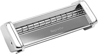 Reginette 150 Attachment for Atlas 150 Pasta Machine – Decorative Ribbon Pasta Cutter with Wavy Edge, Chrome Steel Accessory, Made in Italy