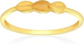 Malabar Gold & Diamonds Gold Ring for Women 22 K | Gold Ring for Women 22k Gold Pure | 22 Kt (916) BIS Hallmark Certified Pure Gold Ring for Birthday, Engagement, Anniversary & Diwali Gift