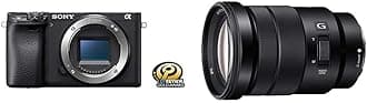 Alpha a6400 Mirrorless Camera + Sony E PZ 18-105mm F4 G OSS Lens Bundle