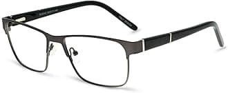 Blue Light Blocking Glasses for Men Metal Frame Eyeglasses Men's Computer Glasses Clear Lense