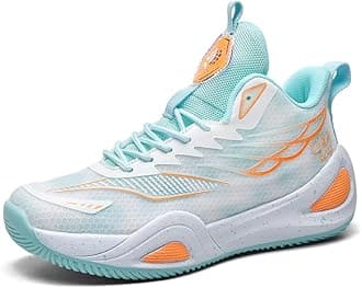 Womens Mens Basketball Shoes Breathable Non Slip Fashion Sneakers Comfortable Unisex-Adult Outdoor Sport Shoe