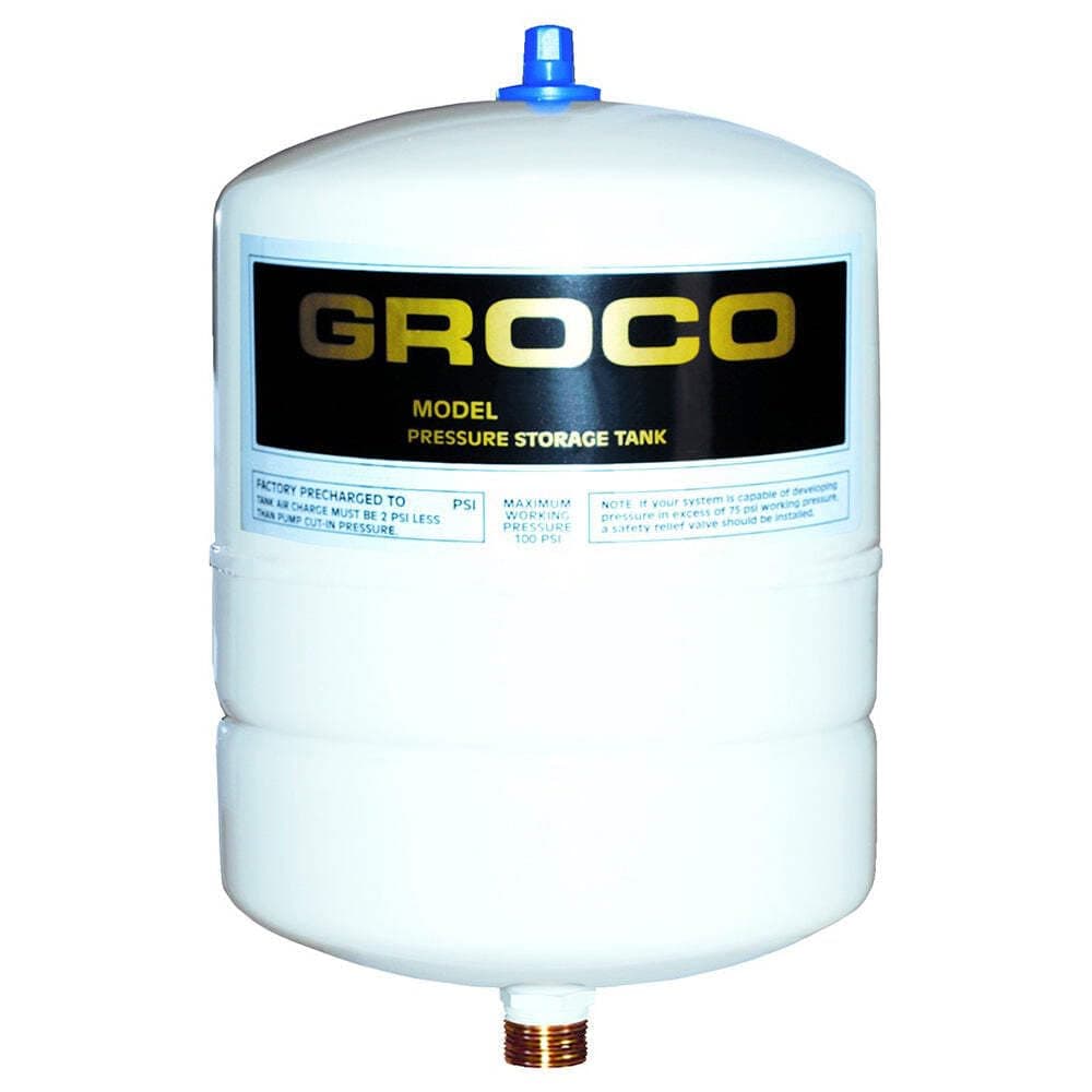 Pressure Storage Tank - 0.5 Gallon Drawdown