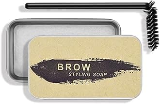 Eyebrow Soap Kit, 4D Brows Gel Long Lasting Eyebrow Setting Gel Waterproof Eyebrow Makeup Balm Pomade Cosmetics (0.7 Ounce (Pack of 1))