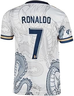 Sports Real Football Team Jersey for Boys 2024 New Boys and Men