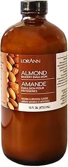 LorAnn Oils Almond Bakery Emulsion, 16 ounce bottle