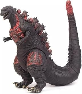 Action Figures Soft Touch Vinyl Plastic Collectible Model Toys… (Small Mini Shin MonsterGodzilla, Black, Mini Small Size - 7cm)