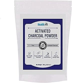 HealthVit Activated Charcoal Powder (250g)