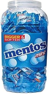 Mentos, Mint Flavour, Chewy Candy Jar, 540 Gm, 200 Pc