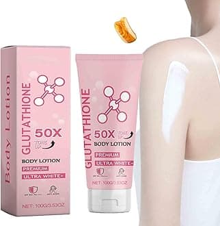 Glutathione 50x Tone Body Lotion – Moisturizing & Softening Scented Cream, Hydrating Body Lotion for All Skin Types, Enriched with Glutathione (1)
