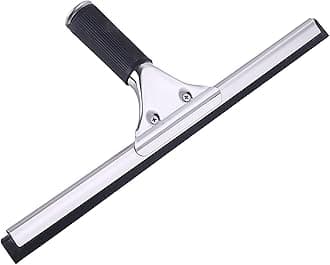 ECO CARE 35cm/14 inch Stainless Steel Wiper, Window Squeegees Used for Bathroom and Home Window, Mirror Squeegee, Glass Door, Tile Wall and Car Glass