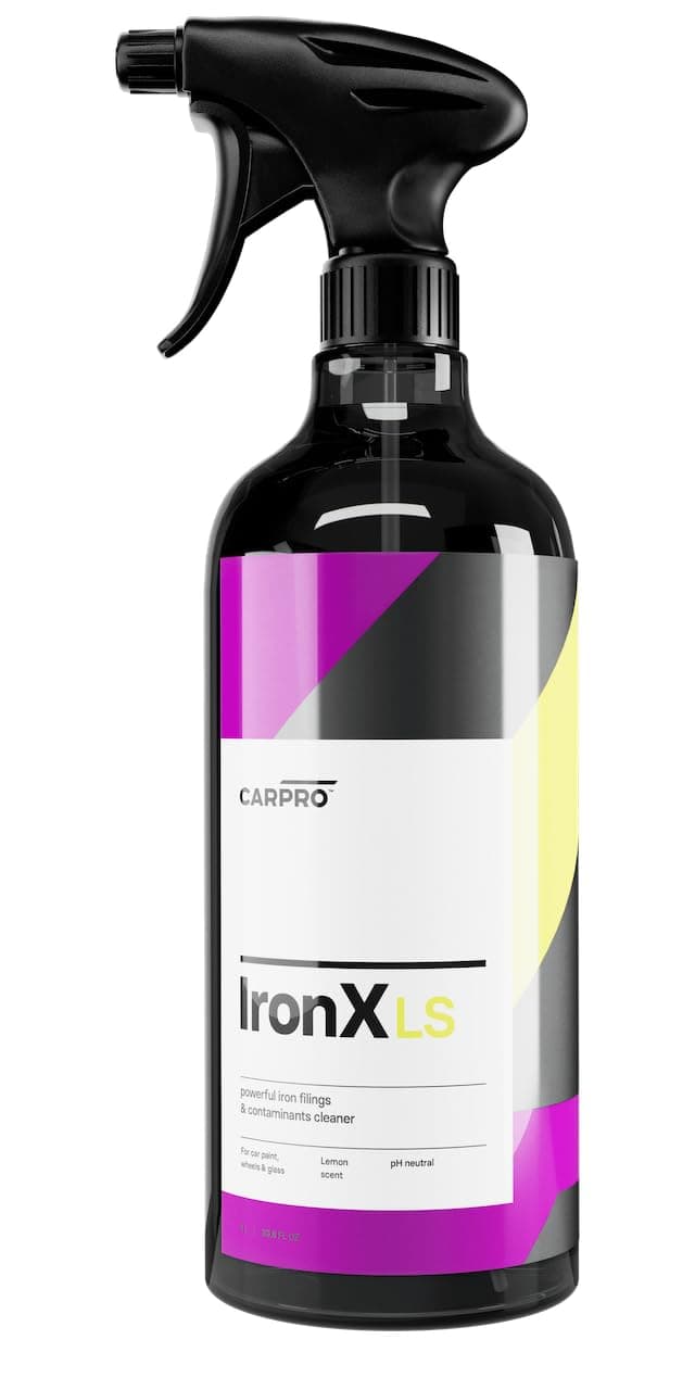 IronX Iron Remover: Lemon Scent - Stops Rust Spots and Pre-Mature Failure of the Clear Coat, Iron Contaminant Removal - Liter with Sprayer (34oz)