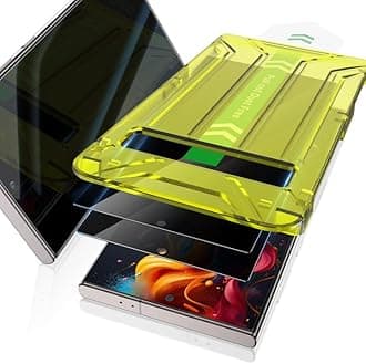 Fotbor for Samsung Galaxy S24 Ultra 28° Privacy Screen Protector with [3s Installation Frame], Case Friendly 9H+ Tempered Glass 2Pack