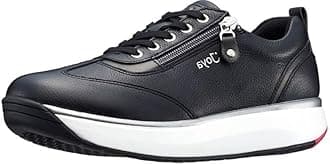 JOYALaura Women's Beige/White Leather Sneaker