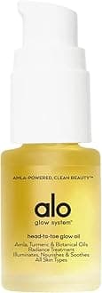 ALO Head-to-Toe Glow Oil | Glow-Boosting Natural Dry Body Oil | Jojoba, Amla, Aloe & Vitamin E | Hydrates & Nourishes Skin | Citrus Scent | 0.7 Oz